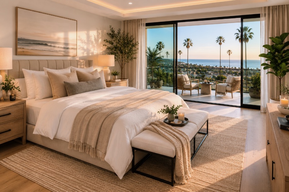 Well-kept bedroom