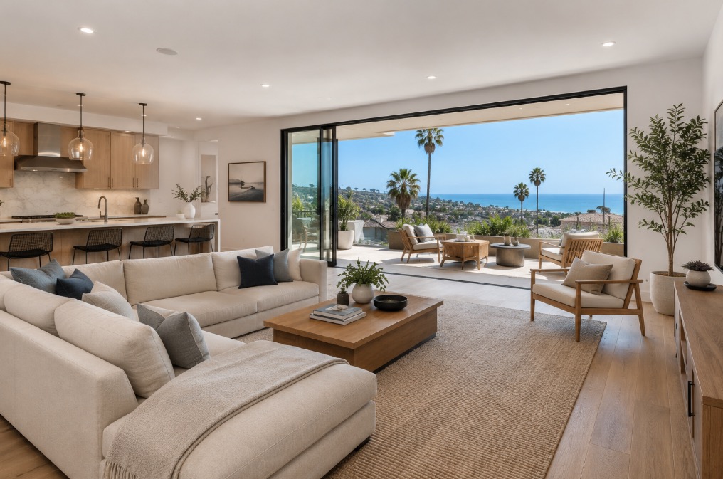 Bright living room