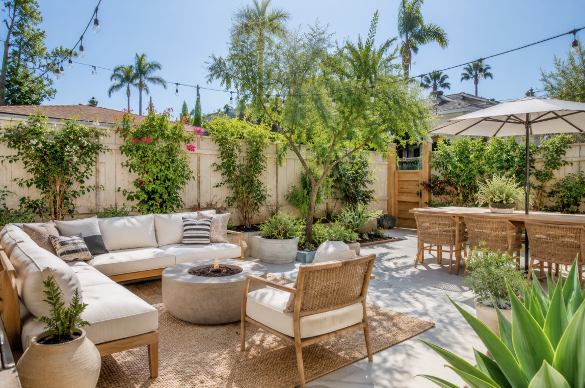 Relaxing patio